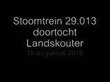 Stoomtrein door Landskouter (15/08/2010)