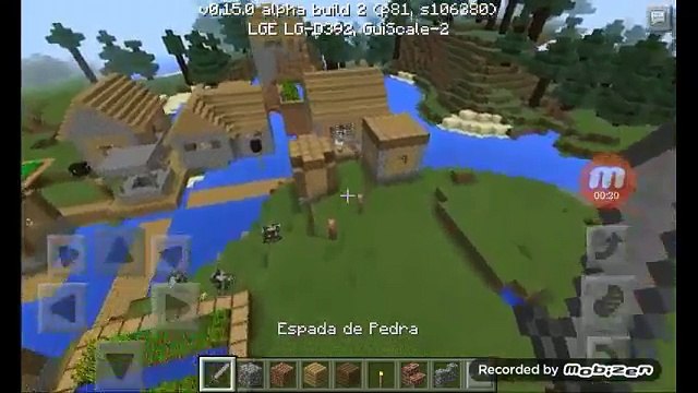 SEED DE VILA + CASTELOS DE GELO - MINECRAFT PE 0.15.0