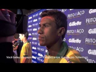 Paulinho fala sobre sua ida ao Tottenham e a Seleção
