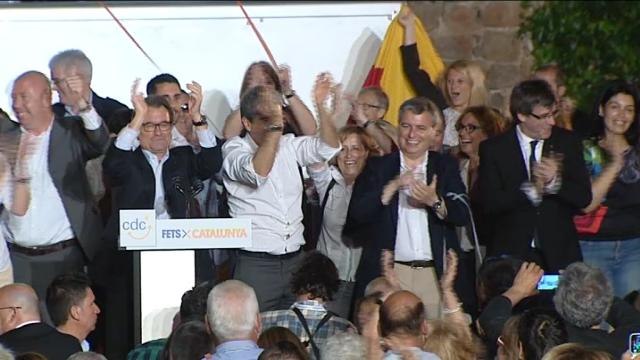 CDC se erige la fuerza independentista de los hechos incluso en difíciles circunstancias