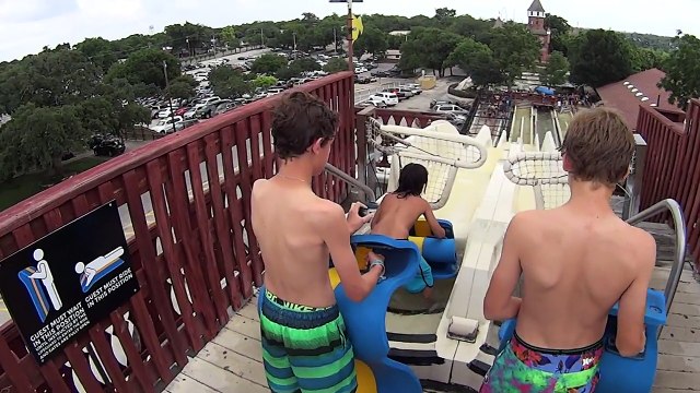 Downhill Racer Water Slide at Schlitterbahn New Braunfels