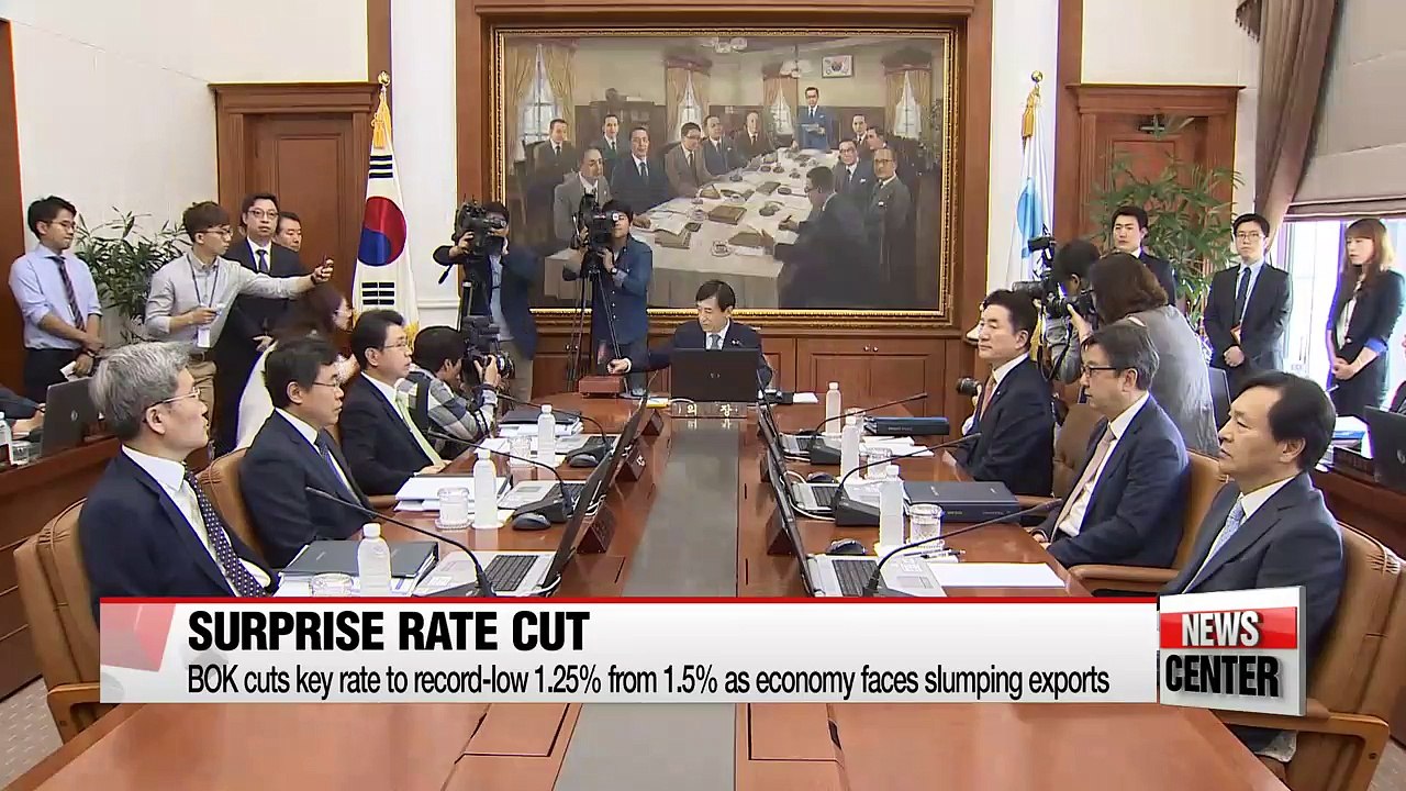 BOK cuts key rate to 1.25% as gov't pushes with corporate restructuring