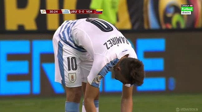 Edinson Cavani Chance | Uruguay vs Venezuela | Copa America 09-06-2016
