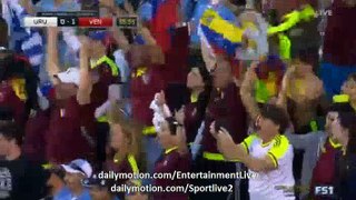 Salomón Rondón GOOOAAAL Uruguay 0-1 Venezuela Copa America Centenarioa