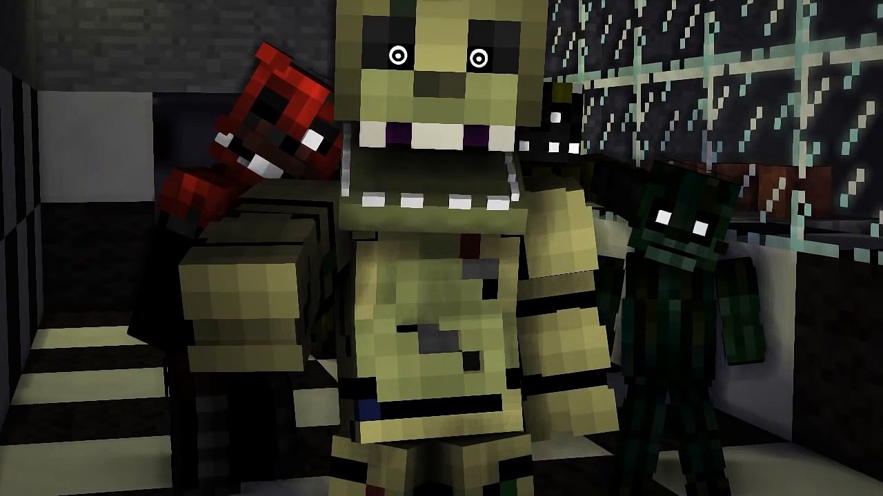 Minecraft Animation  I am The Purple Guy  FNAF Song