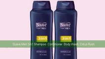 Suave Men 3-in-1 Shampoo Conditioner Body Wash - Citrus Rush - 28 oz - 2 pk Beaut