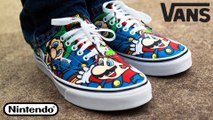 Vans x Nintendo Collection Mario & Friends Shoes | RETRO Gaming Fashion!