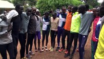 South Sudan Olympic refugee team trains for Rio