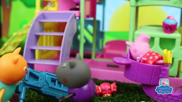 Свинка Пеппа игрушка из мультика, детское видео про свинку Пеппе