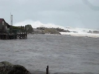 Hurricane Bill Aug 23, 2009 destroys R.S. Fish store