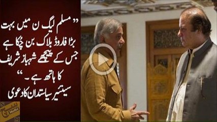Shehbaz Sharif is creating forward block in PML-N :- Jasmhed Dasti