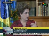 Rousseff: Petrobras pasará a la historia como un caso atípico