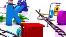 ABC Song - ABC Train Song  | 3D Animation | English Nursery Rhymes | Nursery Rhyme for Children