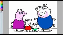 Peppa Pig Colouring Pages Online Peppa Pig Family Colouring Book video snippet