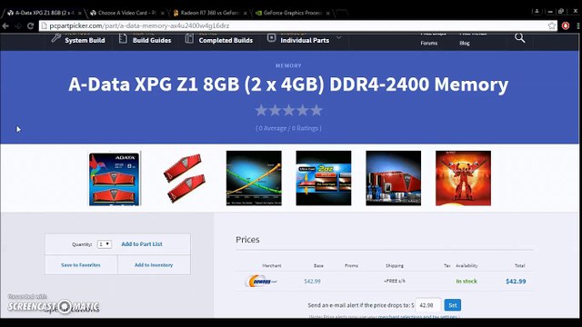 $400 Intel Skylake Gaming PC Build (i3-6100 & R7 360)