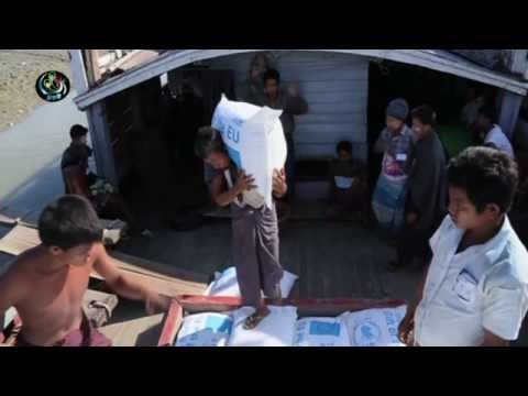 Arakan displaced running out of food