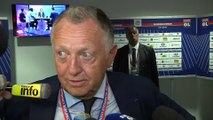 Foot - L1 - OL : Aulas «Convaincre Lacazette définitivement»