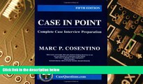 Big Deals  Case in Point: Complete Case Interview Preparation, 5th edition  Best Seller Books Best