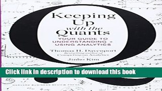[PDF] Keeping Up with the Quants: Your Guide to Understanding and Using Analytics Popular Colection