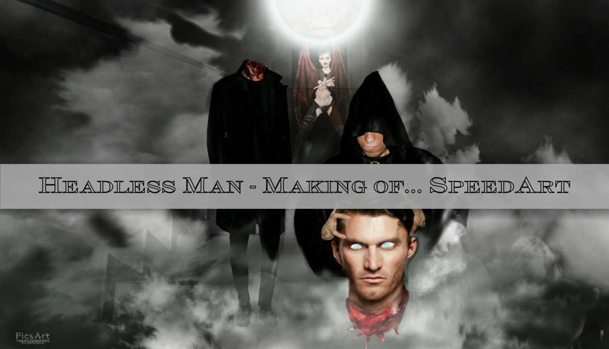 Headless Man #MadeWithPicsArt - SpeedArt