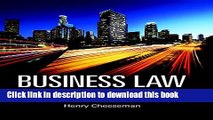 [PDF] Business Law: Legal Environment, Online Commerce, Business Ethics, and International Issues