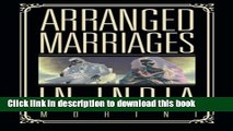 New Book Arranged Marriages: In India