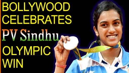 Congratulations ! PV Sindhu Bollywood Celebrates | Silver At Rio Olympics 2016