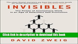 New Book Invisibles: Celebrating the Unsung Heroes of the Workplace