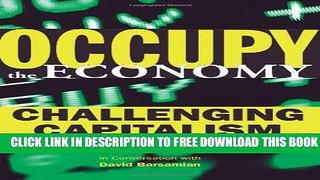 New Book Occupy the Economy: Challenging Capitalism