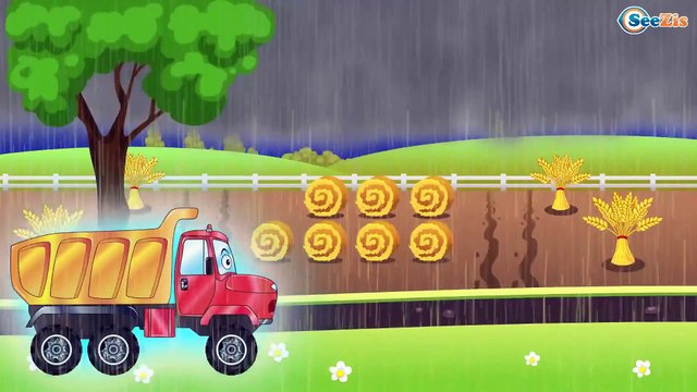 Мультфильмы про машинки Грузовик Строительные машинки Мультики для детей