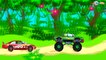 Cars Cartoons - The Police Car and The Tow Truck - Service Vehicles | Car cartoons for children