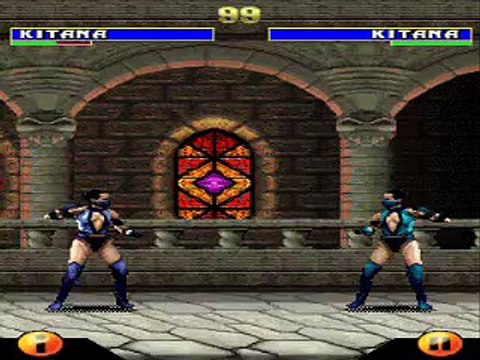 Ultimate Mortal Kombat 3 (EA Mobile) - Kitana 100% damage combo