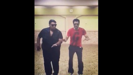 Ganesh Acharya and Prabhudeva Dance together on Beat pe booty song