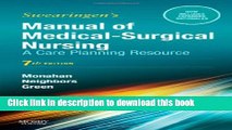 New Book Manual of Medical-Surgical Nursing: A Care Planning Resource