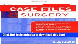 New Book Case Files: General Surgery
