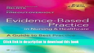 Collection Book Evidence-Based Practice in Nursing and Healthcare: A Guide to Best Practice