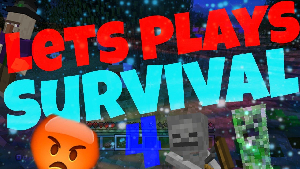 Minecraft PS4 LETS PLAYS SURVIVAL! [2]