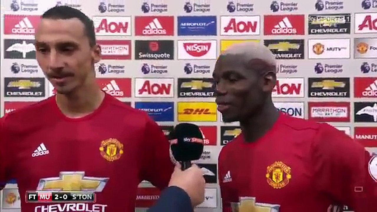 Paul Pogba & Zlatan Ibrahimovic Funny Moment