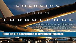New Book Emerging from Turbulence: Boeing and Stories of the American Workplace Today