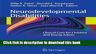 Collection Book Neurodevelopmental Disabilities: Clinical Care for Children and Young Adults