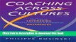 New Book Coaching Across Cultures: New Tools for Levereging National, Corperate and Professional