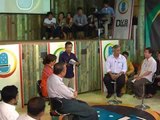 DVB Debate clip: 'Let them arrest us' (English)