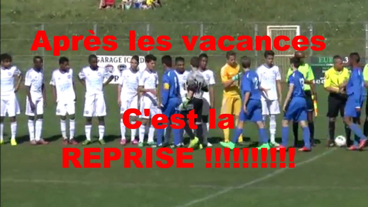 Date de reprise des U15