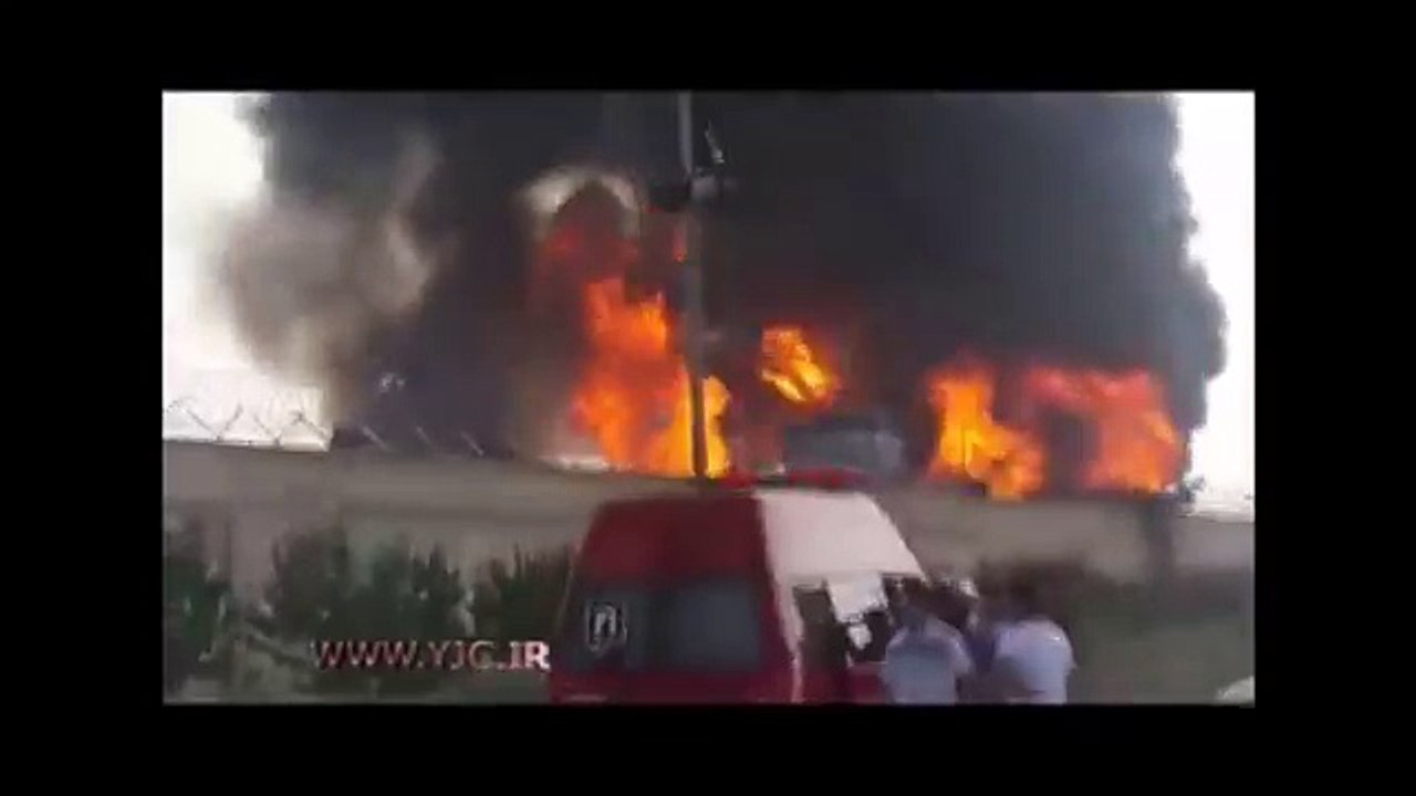 خبر فوری، آتش سوزی مهیب در تهران + فیلم