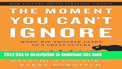 Collection Book The Moment You Can t Ignore: When Big Trouble Leads to a Great Future