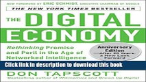 New Book The Digital Economy ANNIVERSARY EDITION: Rethinking Promise and Peril in the Age of