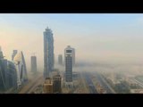 Amazing Footage of Fog Rolling Through Dubai