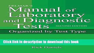 New Book Delmar s Manual of Laboratory and Diagnostic Tests (Book Only)