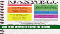 New Book Maxwell Quick Medical Reference