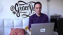 The Grace Helbig Show | Jim Parsons Candidly Reviews The Grace Helbig Show | E!
